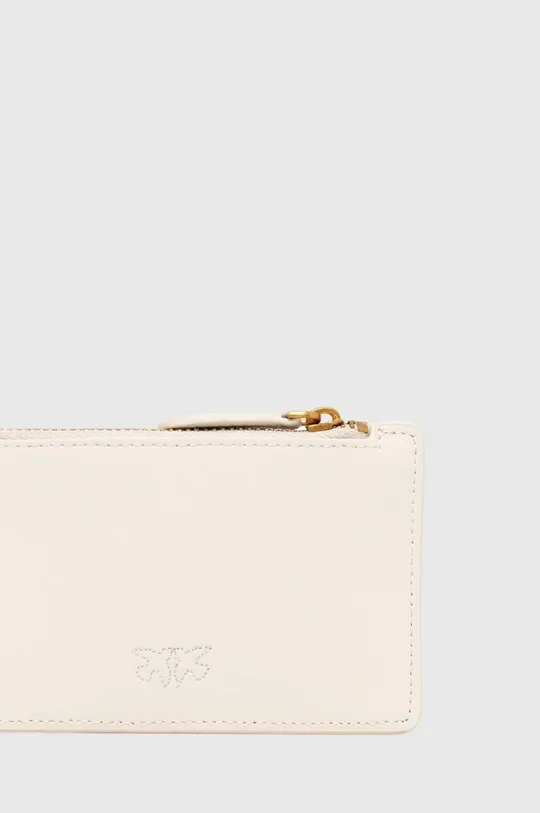 Pinko portfel skórzany biały