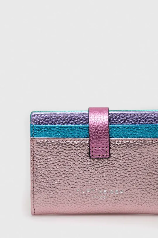 Kurt Geiger London etui na karty skórzane multicolor