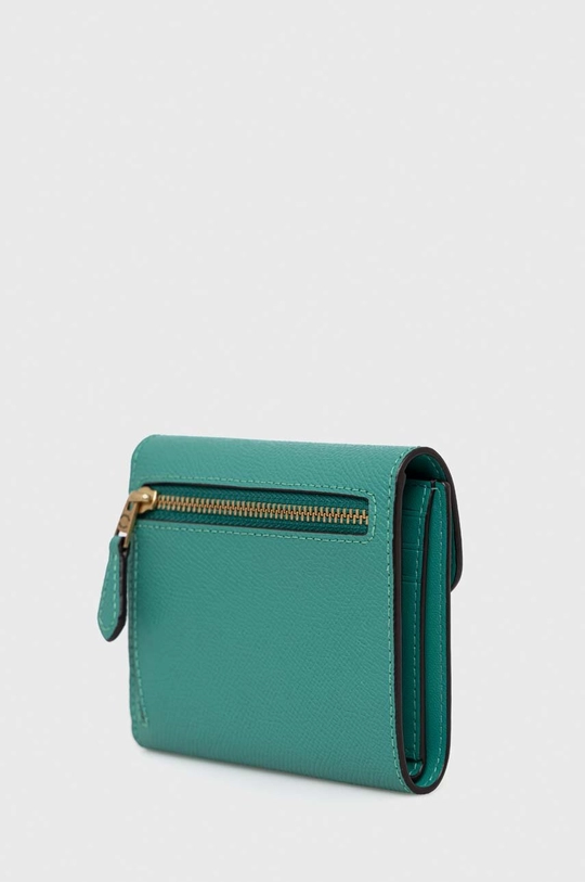 Coach portfel skórzany Wyn Small Wallet zielony