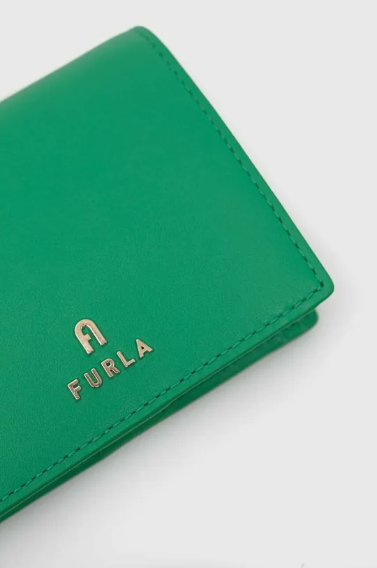 πράσινο Δερμάτινο πορτοφόλι Furla