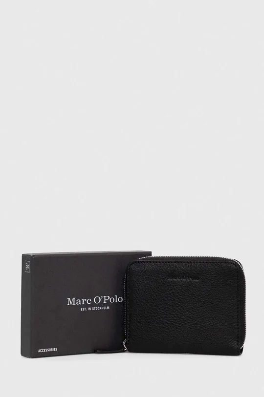 čierna Kožená peňaženka Marc O'Polo