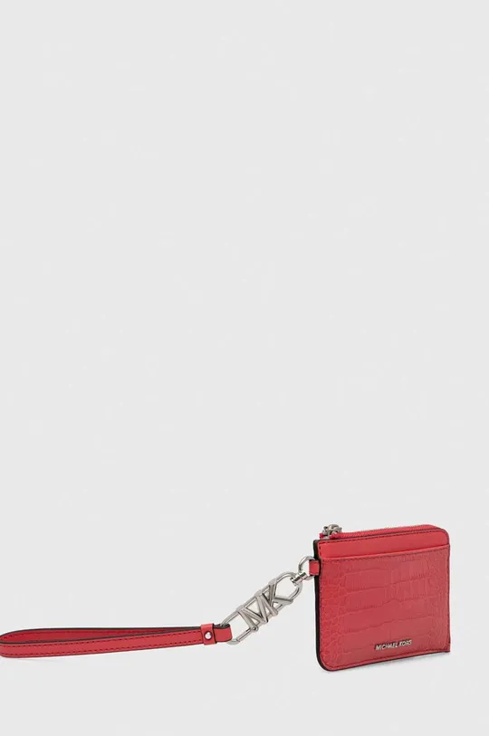 Δερμάτινο πορτοφόλι MICHAEL Michael Kors ροζ