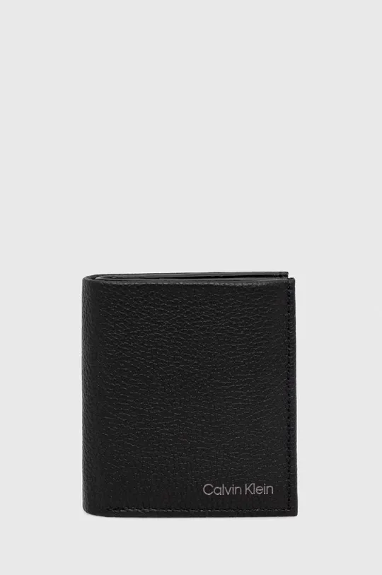 črna Usnjena denarnica Calvin Klein Moški