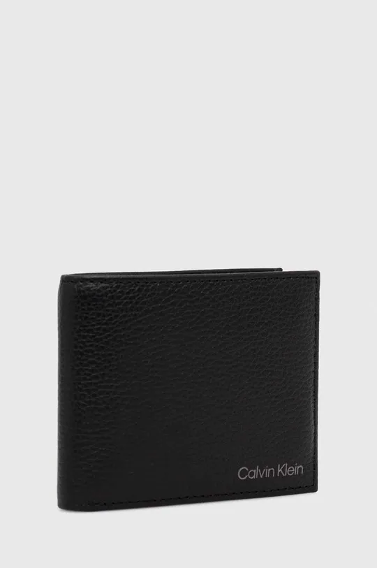 Calvin Klein portafoglio in pelle nero