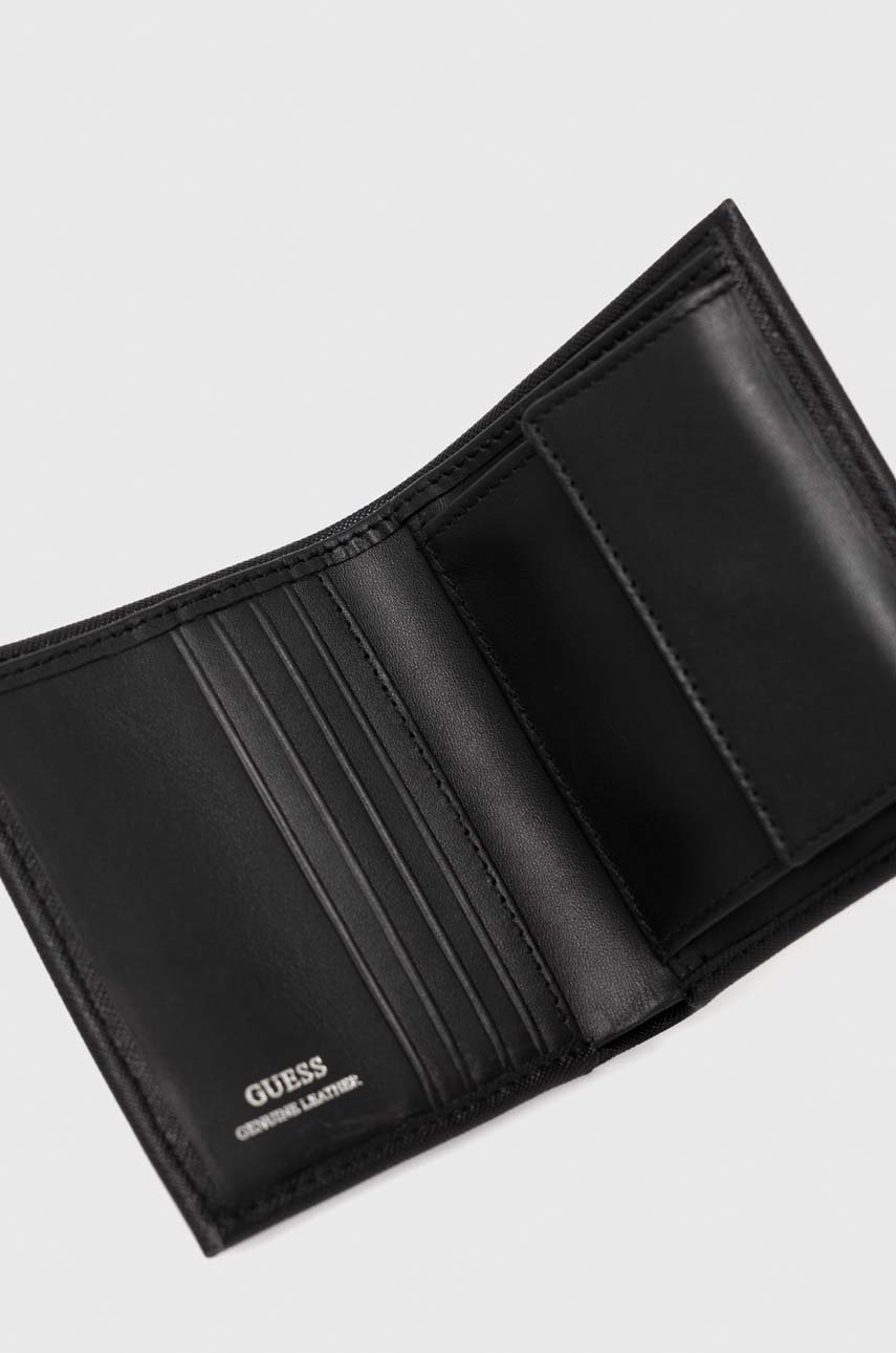 Guess portfel męski kolor czarny | Answear.com