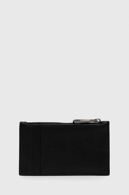 Calvin Klein etui na karty skórzane czarny