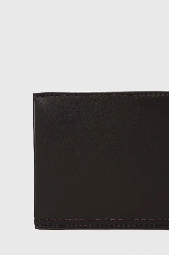Kožni novčanik Calvin Klein  Temeljni materijal: Prirodna koža Postava: 100% Poliester