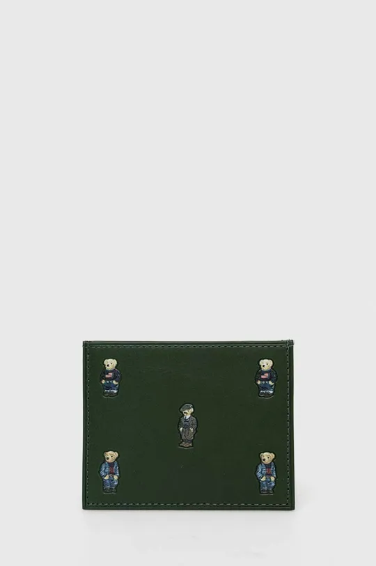 πράσινο Δερμάτινη θήκη για κάρτες Polo Ralph Lauren Ανδρικά