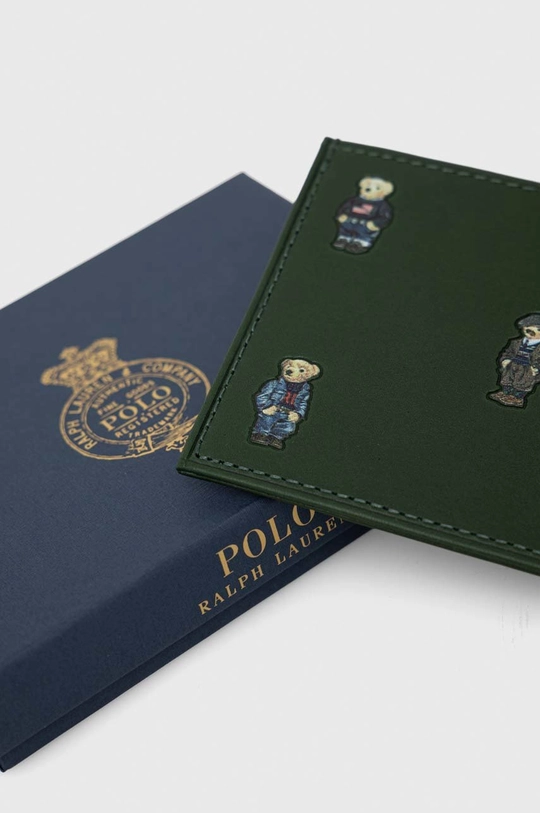 Kožené puzdro na karty Polo Ralph Lauren  100 % Hovädzia koža