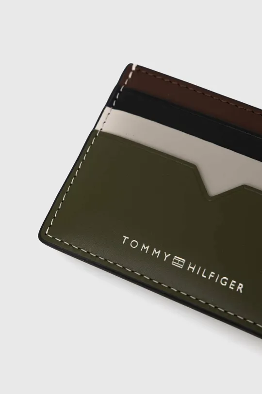 Δερμάτινη θήκη για κάρτες Tommy Hilfiger  Φυσικό δέρμα