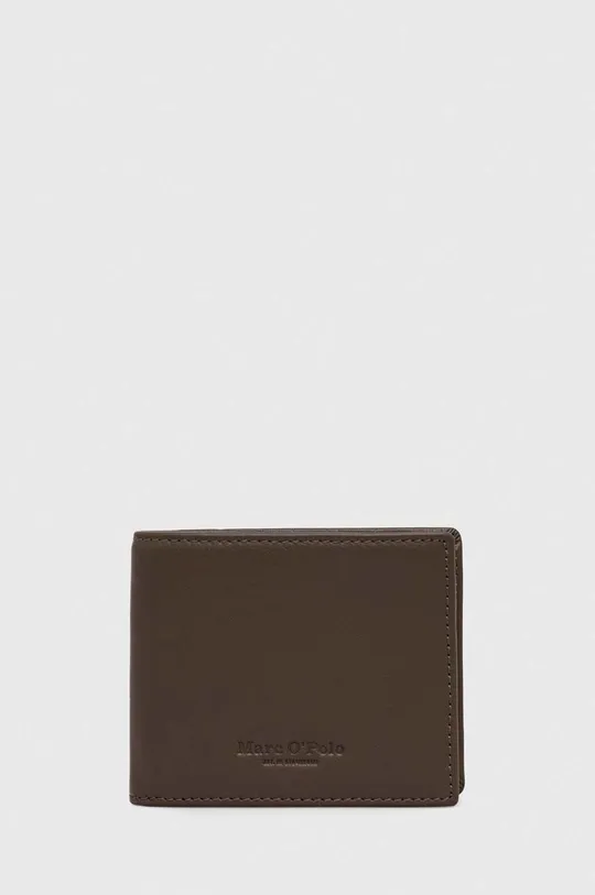 brązowy Marc O'Polo portfel skórzany Męski
