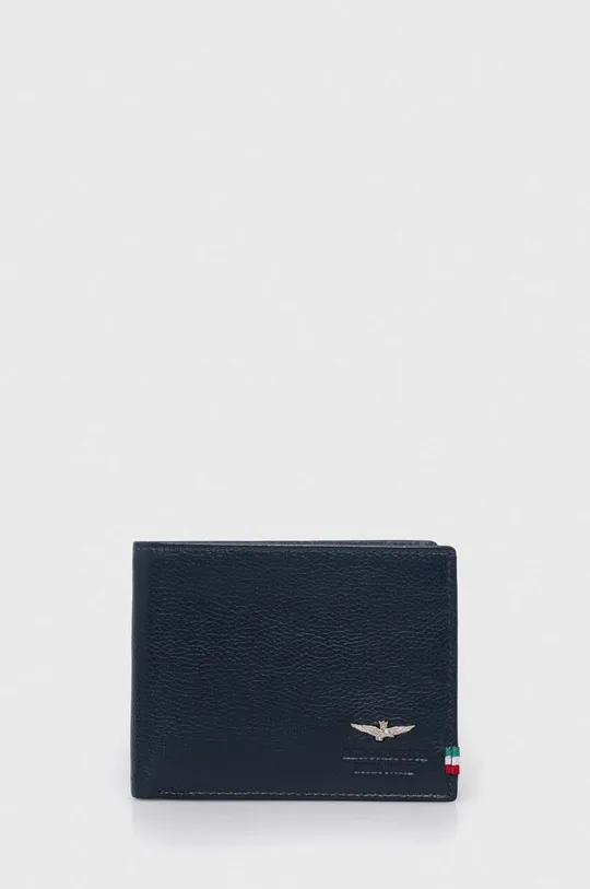mornarsko plava Kožni novčanik Aeronautica Militare Muški