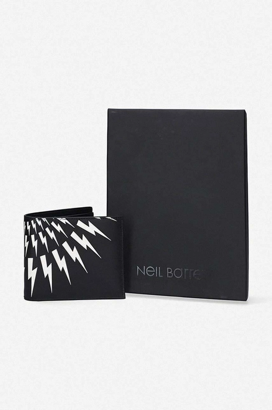 black Neil Barett leather wallet Men’s