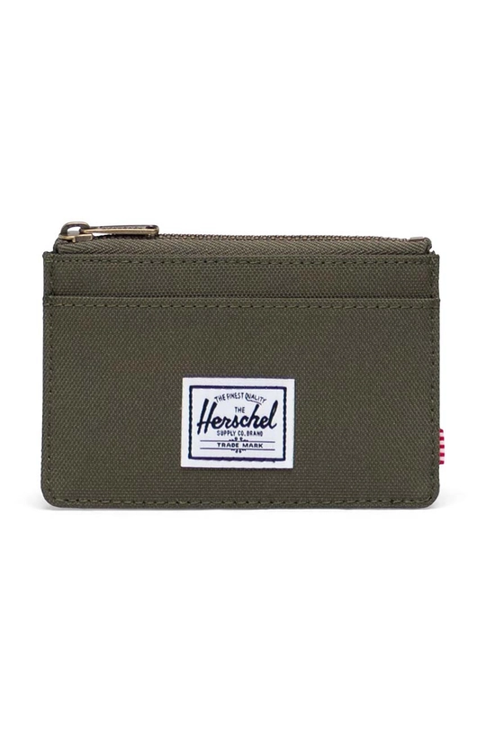 zielony Herschel portfel 10397-04281-OS Oscar RFID Unisex