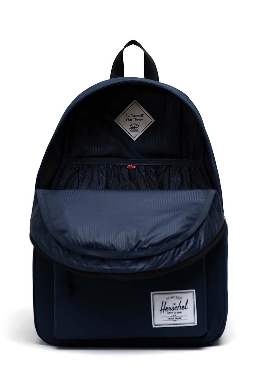 Herschel plecak Classic XL Backpack kolor granatowy duży gładki