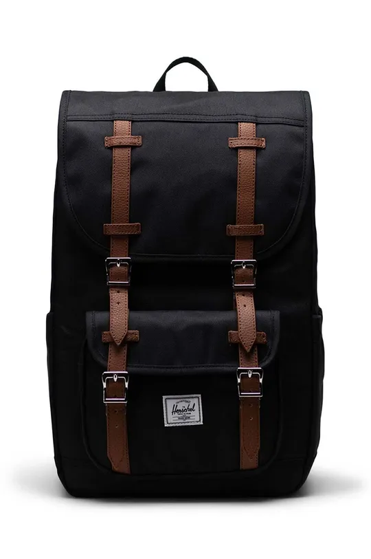 črna Nahrbtnik Herschel 11391-00001-OS Little America Mid Backpack Unisex