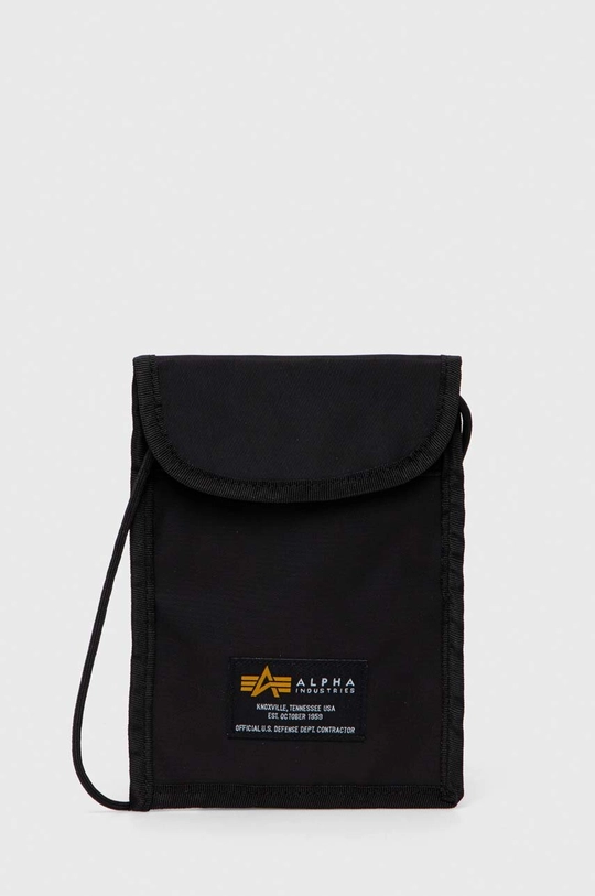 black Alpha Industries small items bag Unisex