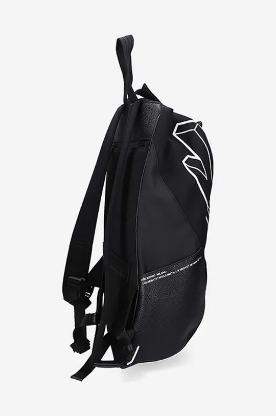 Neil Barett backpack 3D Bolt Nylon + Rubberized Cotton Twill Unisex