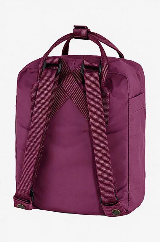 violet Fjallraven backpack