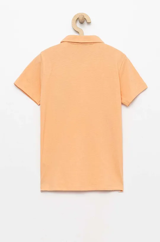 Παιδικά βαμβακερά μπλουζάκια πόλο Guess πορτοκαλί