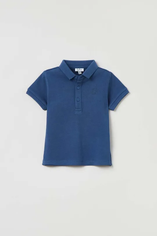 μπλε Παιδικό πουκάμισο πόλο OVS Για αγόρια