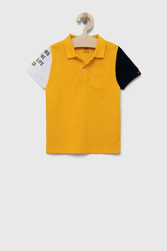κίτρινο Παιδικά βαμβακερά μπλουζάκια πόλο OVS Για αγόρια