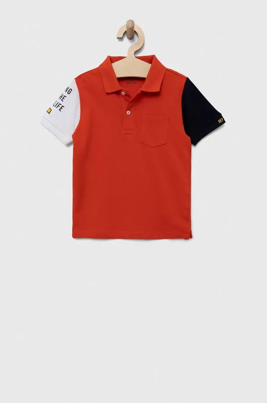 narančasta Pamučna polo majica OVS Za dječake