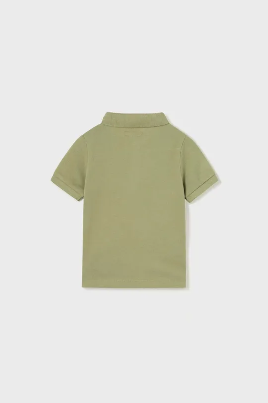 Βρεφικά βαμβακερά μπλουζάκια πόλο Mayoral πράσινο