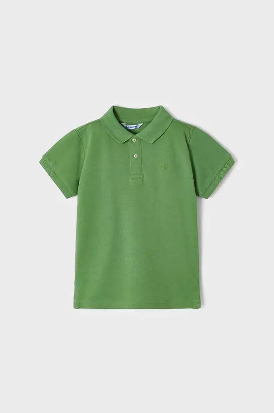 zelena Pamučna polo majica Mayoral Za dječake