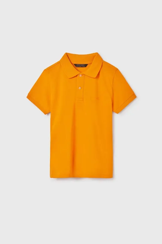 πορτοκαλί Παιδικά βαμβακερά μπλουζάκια πόλο Mayoral