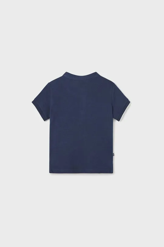 Βρεφικά βαμβακερά μπλουζάκια πόλο Mayoral σκούρο μπλε