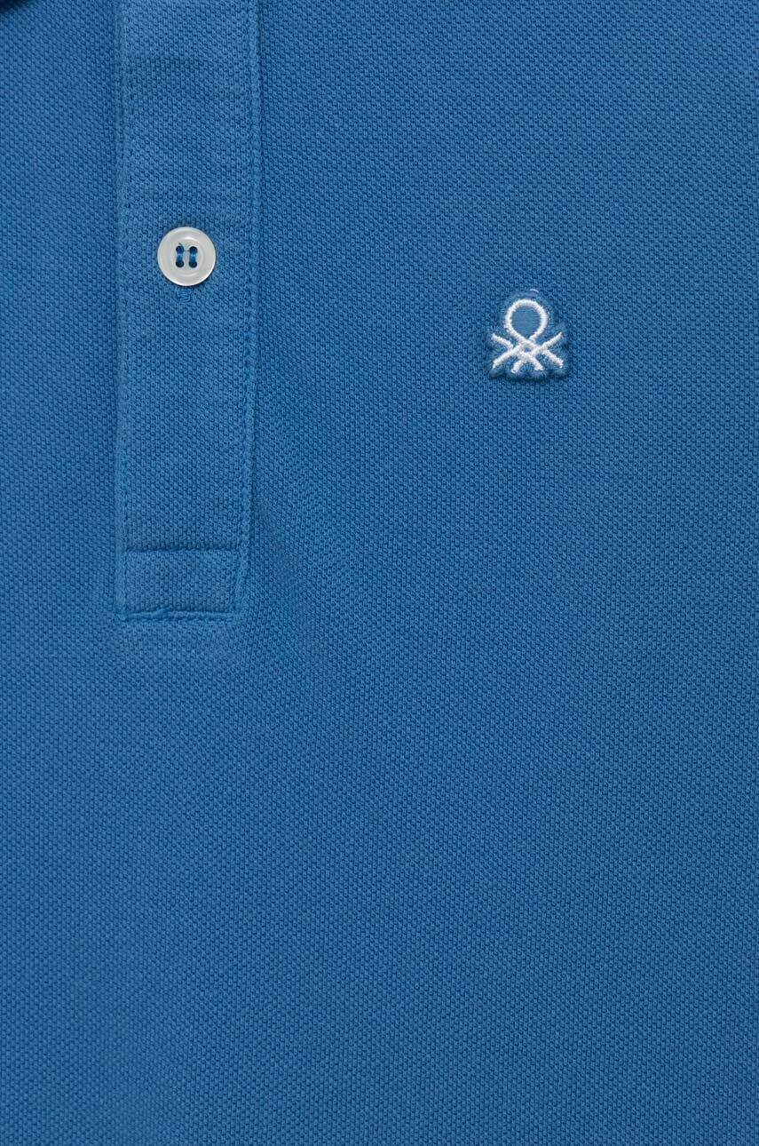 Dětská bavlněná polokošile United Colors of Benetton  100 % Bavlna