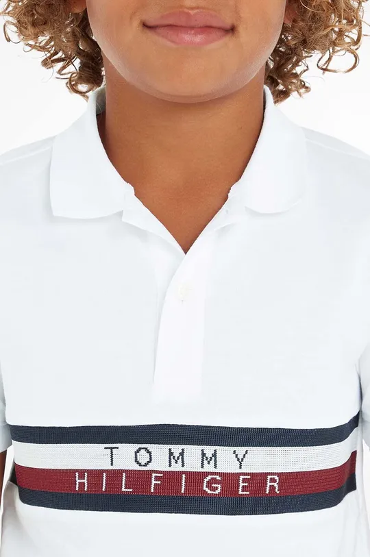 Pamučna polo majica Tommy Hilfiger Za dječake