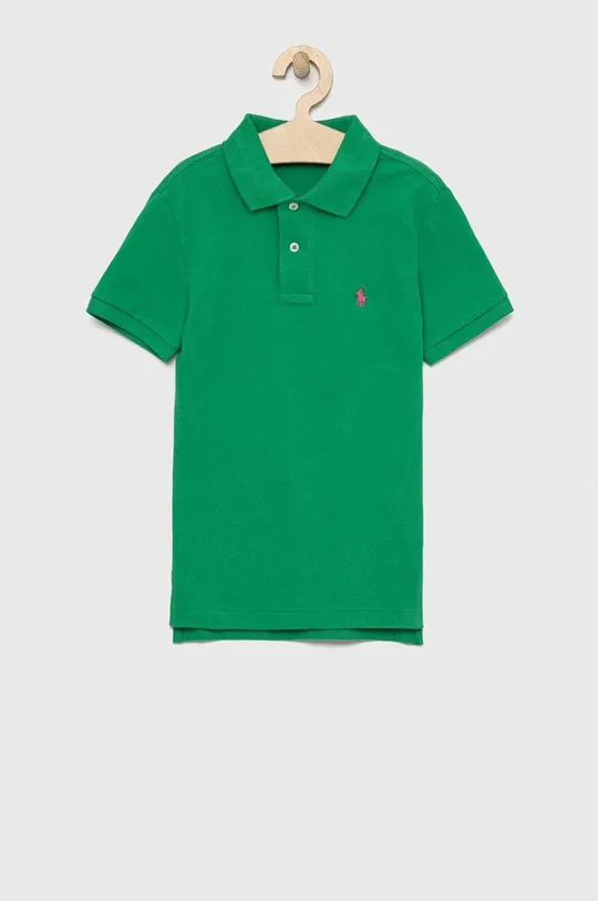 πράσινο Παιδικά βαμβακερά μπλουζάκια πόλο Polo Ralph Lauren Για αγόρια