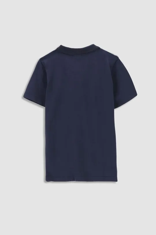 Pamučna polo majica Coccodrillo mornarsko plava