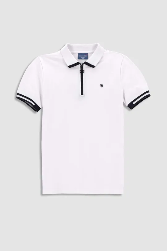 λευκό Παιδικό πουκάμισο πόλο Coccodrillo Για αγόρια