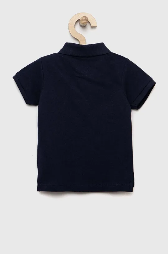 Otroške bombažne polo majice zippy mornarsko modra