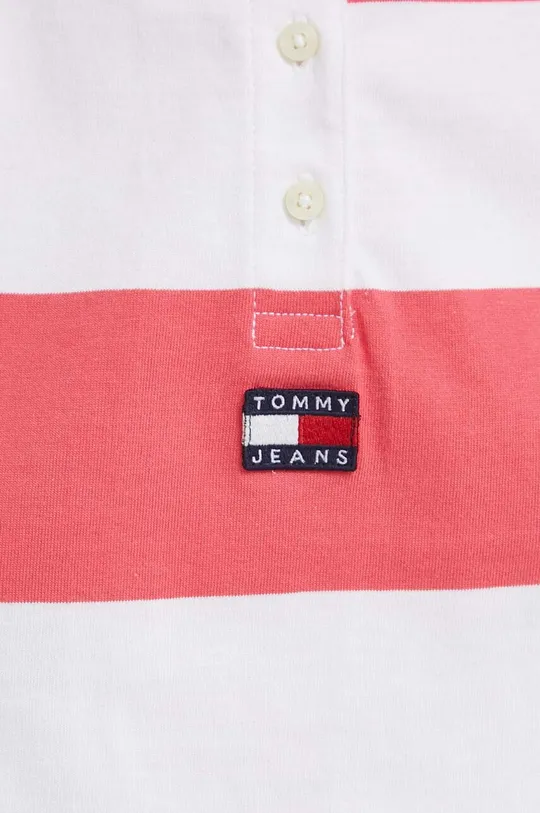 Βαμβακερό Top Tommy Jeans Γυναικεία