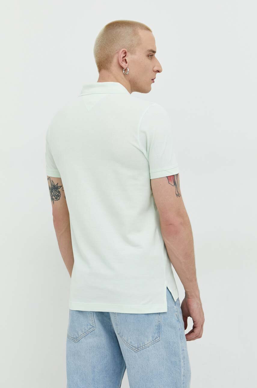 Bavlněné polo tričko Tommy Jeans  100 % Bavlna