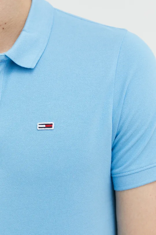 Tommy Jeans polo bawełniane Męski