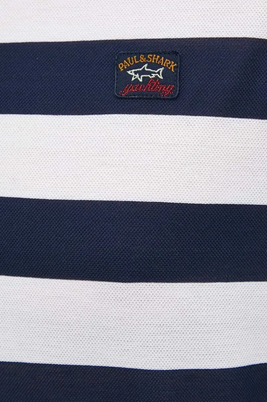 Pamučna polo majica Paul&Shark Muški