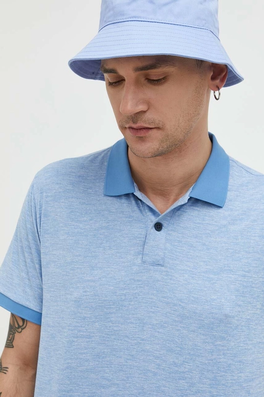 niebieski Abercrombie & Fitch polo