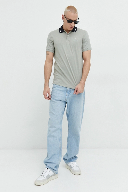 Polo majica Jack & Jones JJEJOE zelena