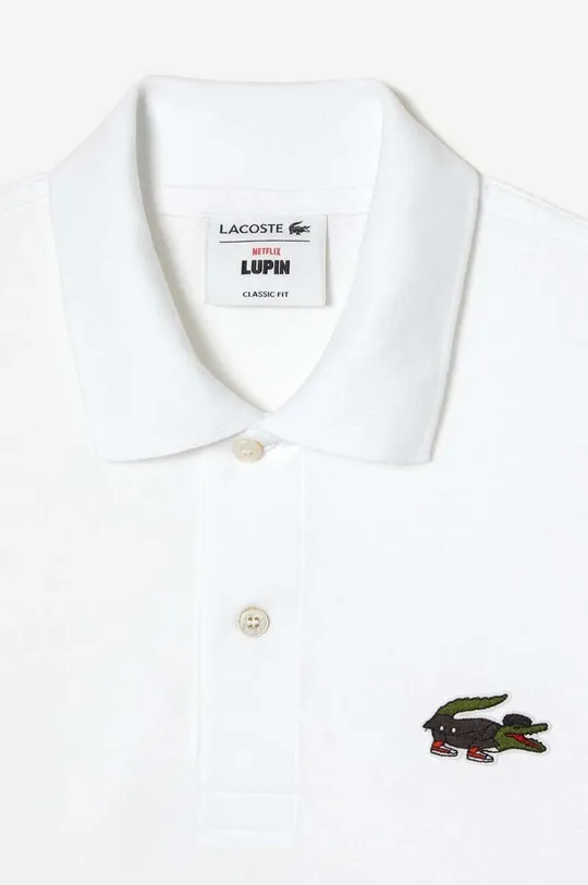 Bavlnené polo tričko Lacoste x Netflix Pánsky