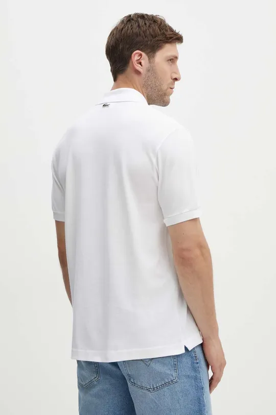 Lacoste cotton polo shirt x Netflix white