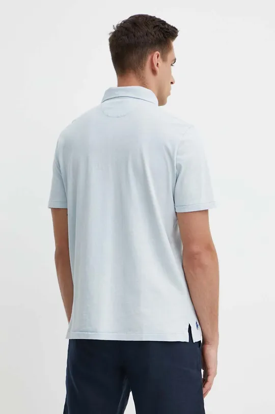 Polo Ralph Lauren póló vászonkeverékből 80% pamut, 20% len