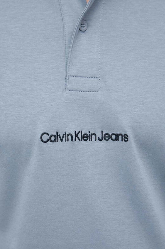 Βαμβακερό μπλουζάκι πόλο Calvin Klein Jeans Ανδρικά