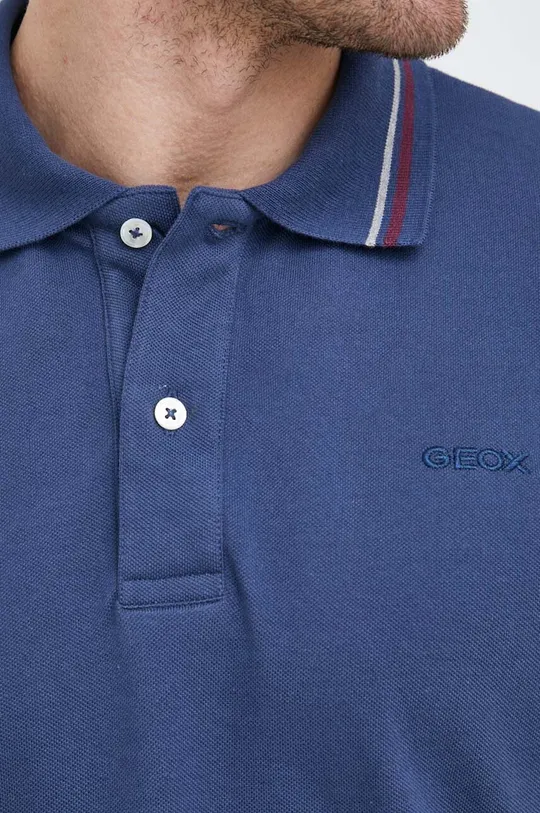 Βαμβακερό μπλουζάκι πόλο Geox Ανδρικά