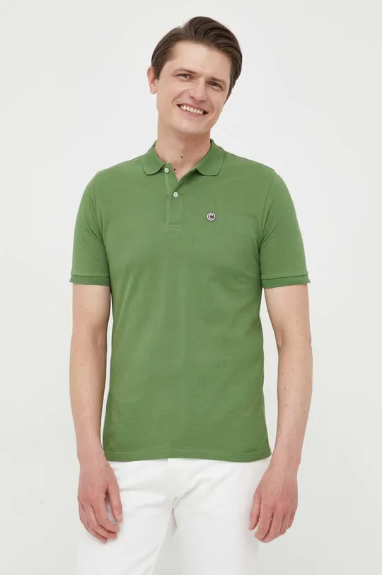 πράσινο Βαμβακερό μπλουζάκι πόλο Colmar Ανδρικά