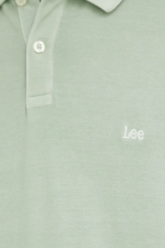 Bavlněné polo tričko Lee Pánský